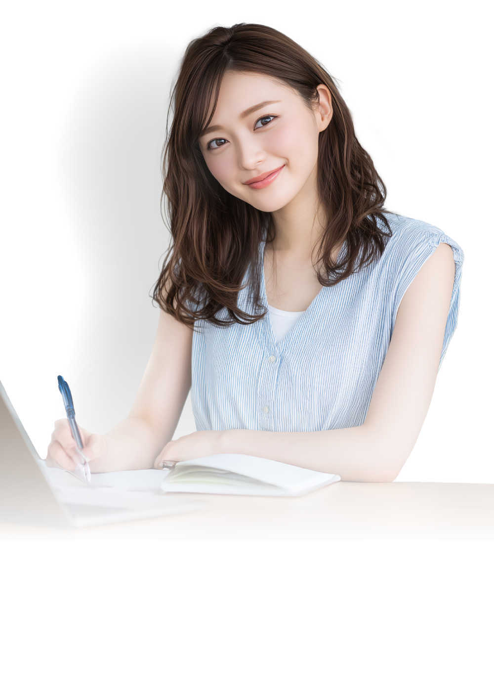 WEBデザインスクールを受講するフリーランス女性イメージ
